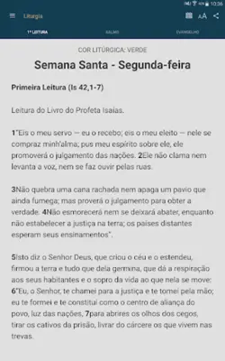 Liturgia Diária - Canção Nova android App screenshot 3