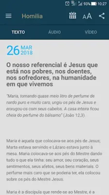 Liturgia Diária - Canção Nova android App screenshot 6