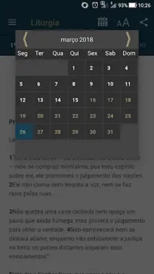 Liturgia Diária - Canção Nova android App screenshot 8